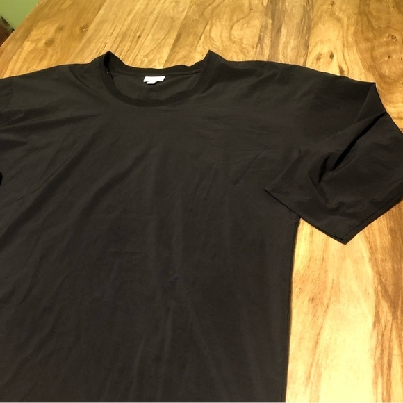 J Jill Fit Black Crew Neck Stretchy Lightweight Tee Womens Size Large Workout - Picture 2 of 5